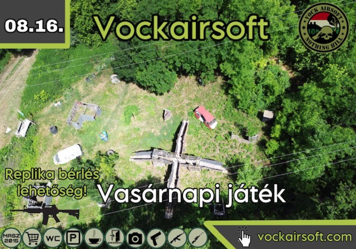 Tulajdonos Születésnapi Vockairsoft feladatos játék