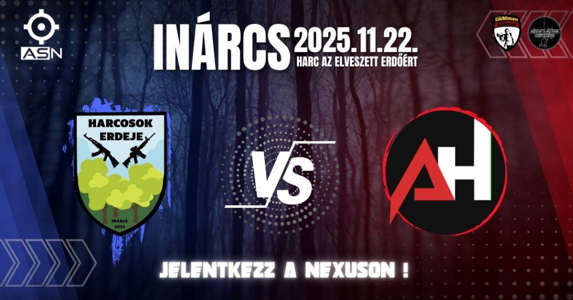 Harc az elveszett erdőért! Inárcs!