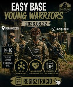 Airsoft és Taktikai nap 14-16 éves korosztálynak